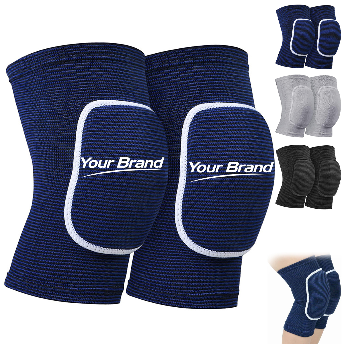 Anti-Collision Thick Sponge Volleyball Dance Knee Pad Sleeve