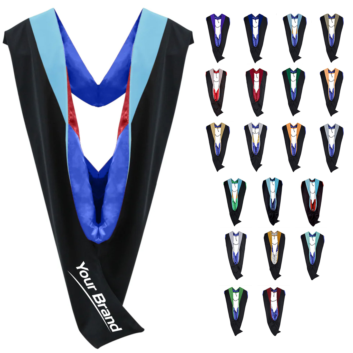 Premium Traditional Style Academic Graduation Hood