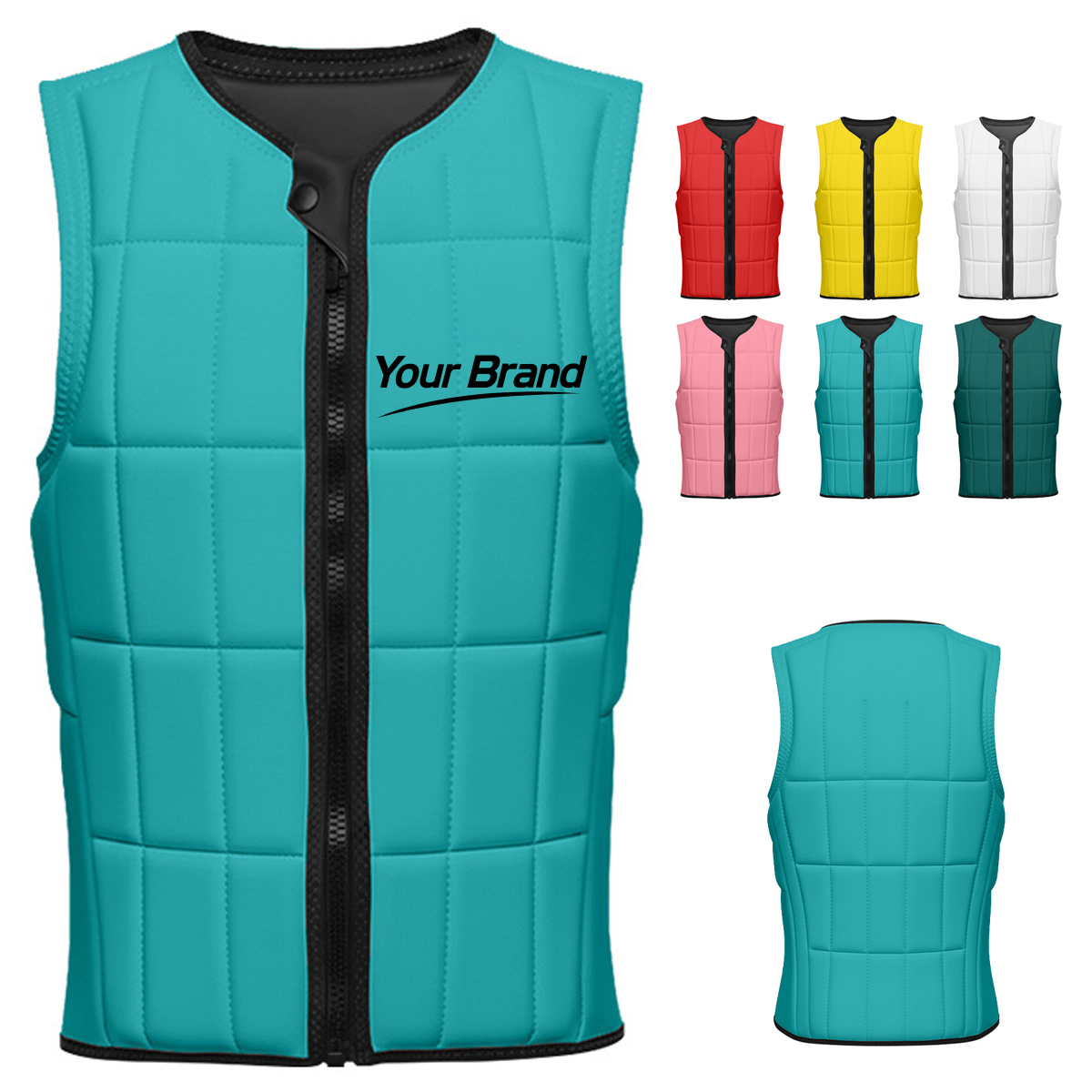 High Buoyancy Adjustable Adult Life Jacket PFD