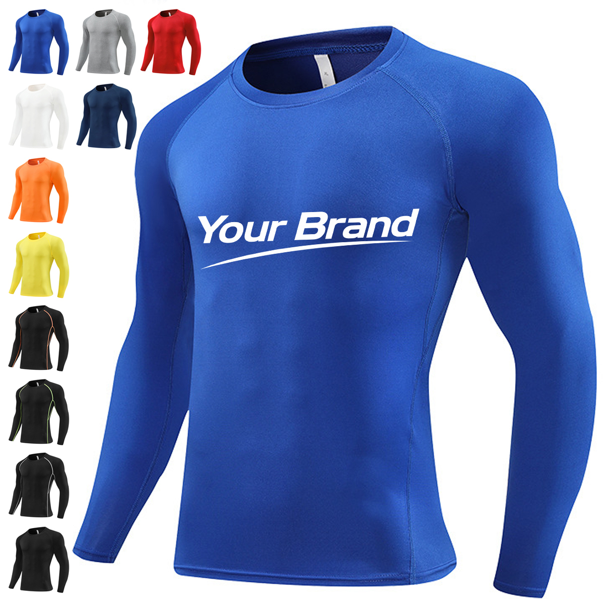 Performance Moisture Wicking Compression Long Sleeve Shirt