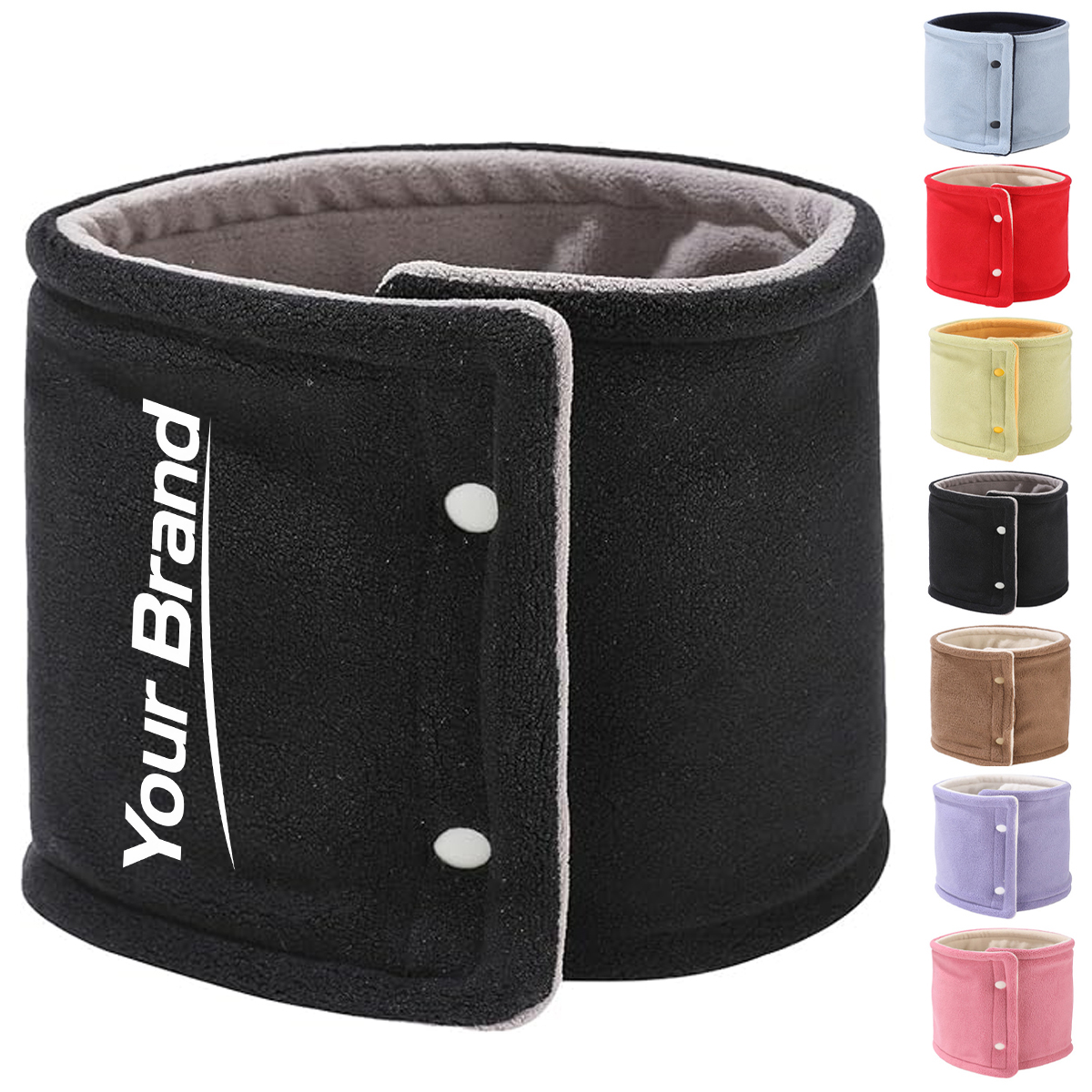 Thermal Double Sided Fleece Thickened Neck Warmer