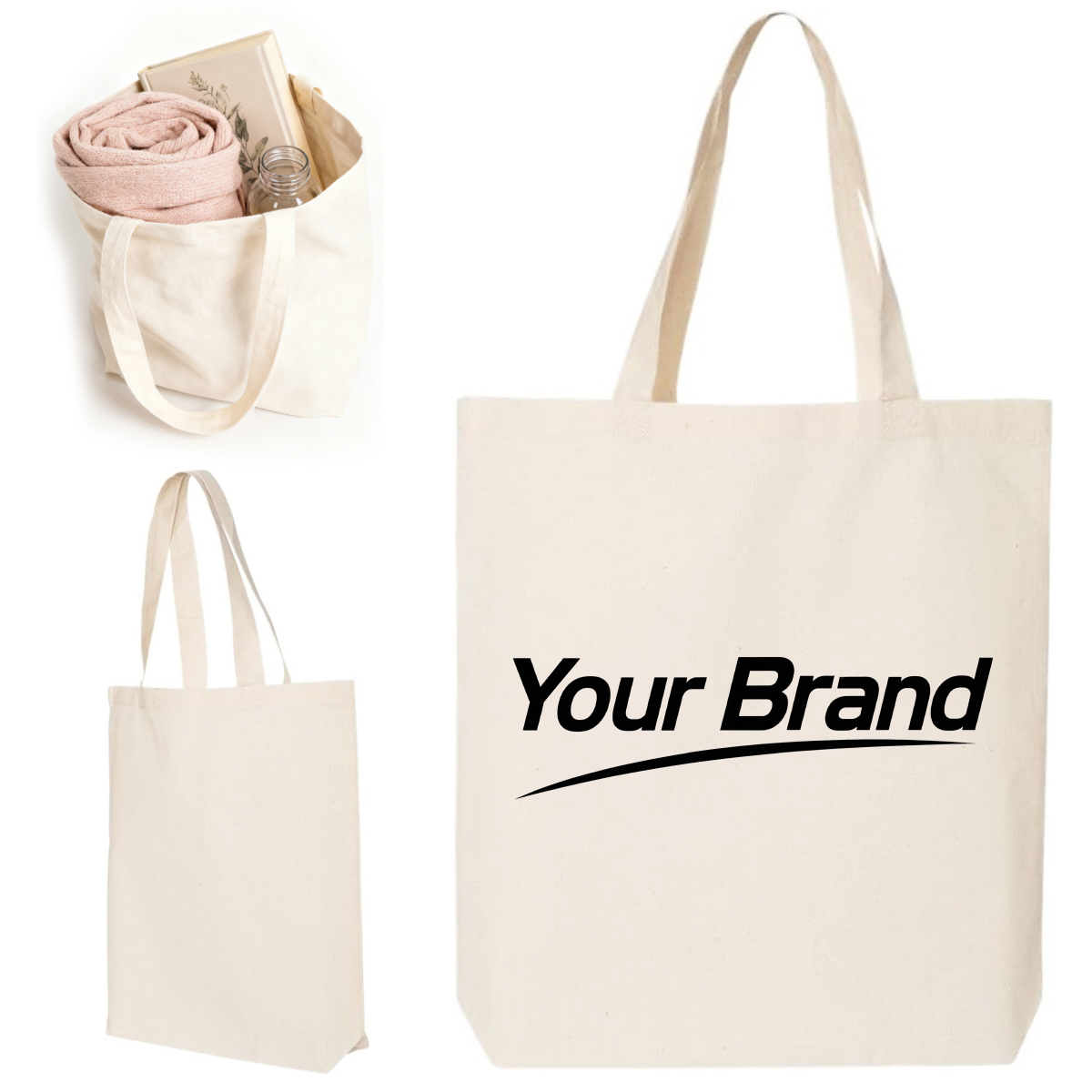 Lightweight Cotton Tote Bag for Daily Use
