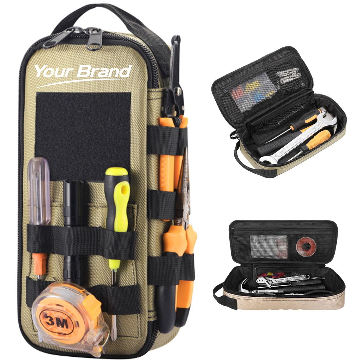 Tactical Utility Pouch with Molle Attachment