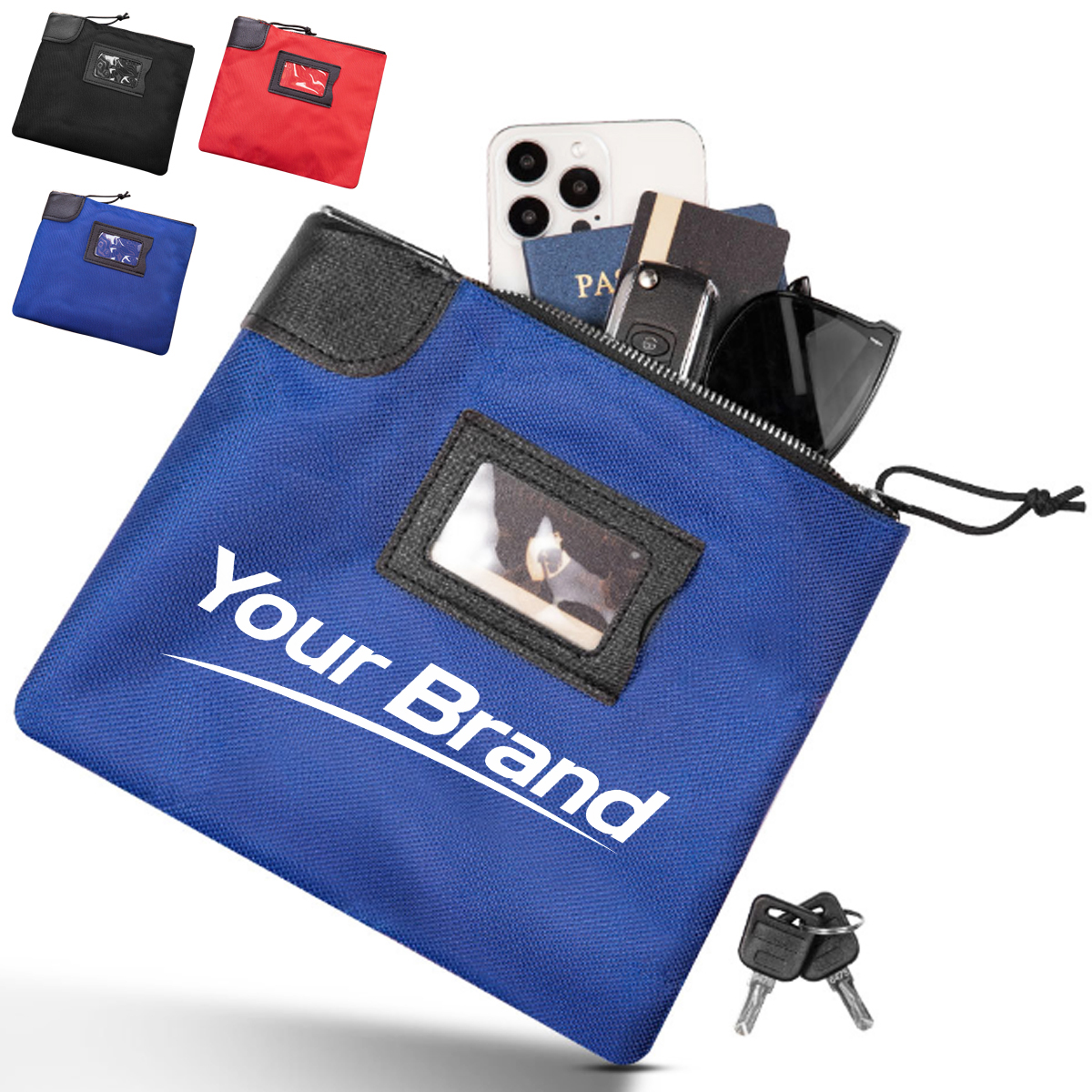 RFID Signal Blocking Pouch for Phone and Keys