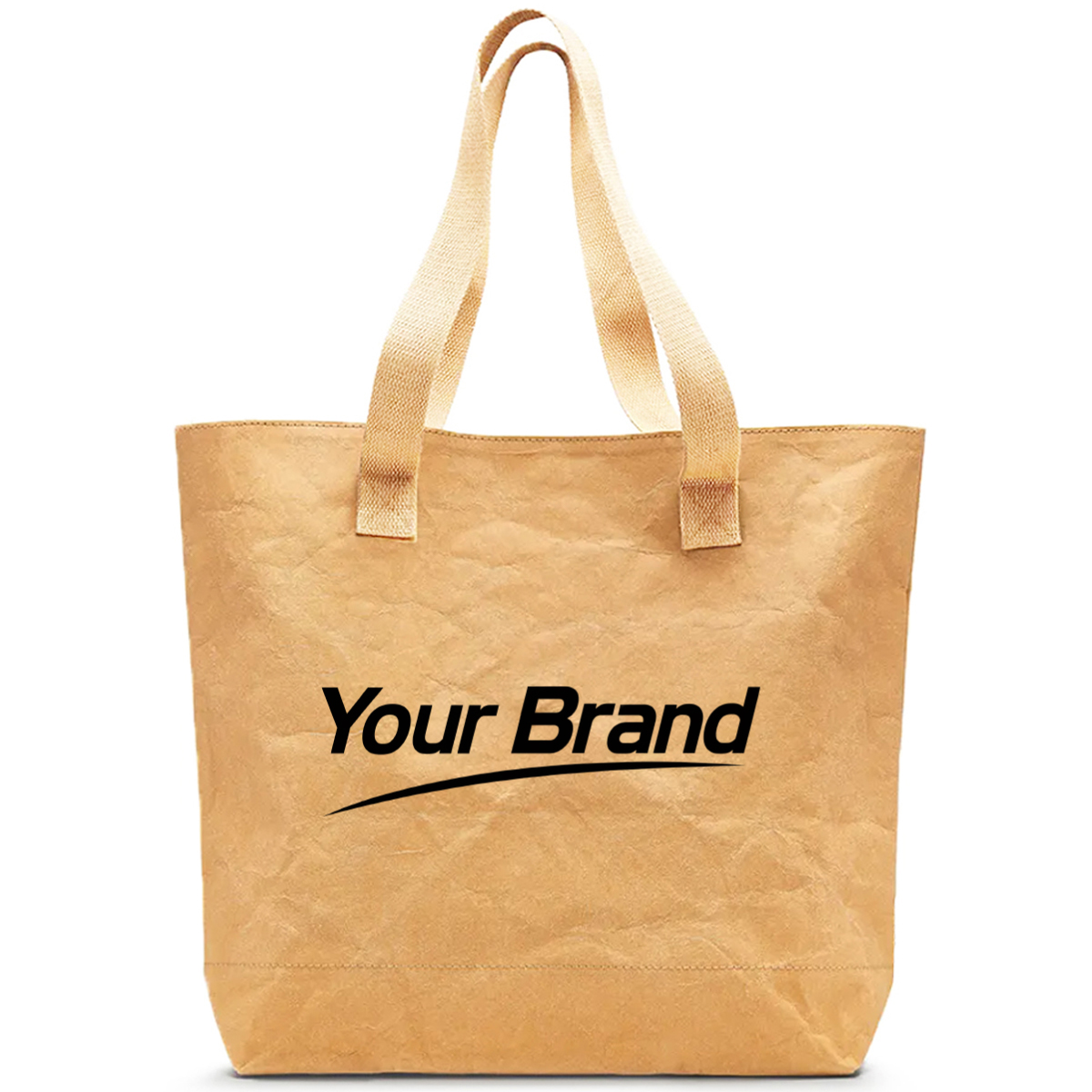 Kraft Paper Tote Bag with Durable Handles