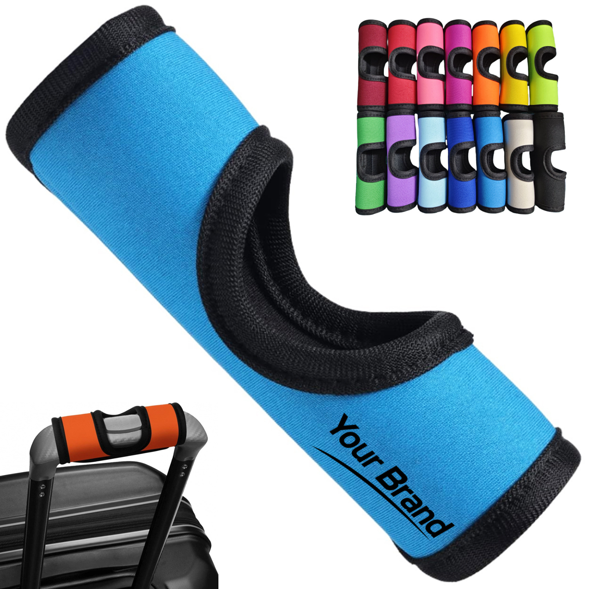 Travel Comfort Neoprene Luggage Handle Wrap