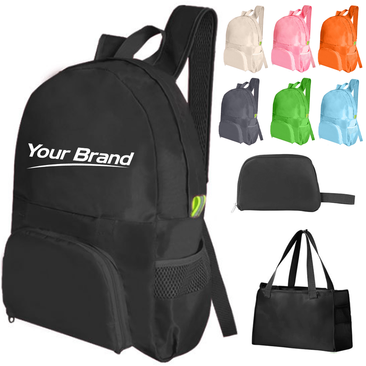 Lightweight Packable Foldable Travel Hiking Backpack Daypack
