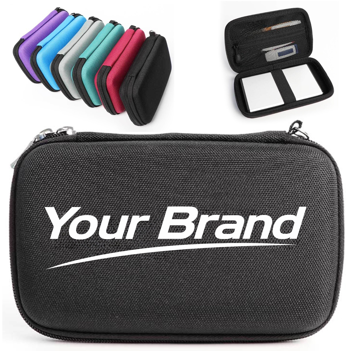 Portable EVA Digital Gadget Organizer & Travel Case