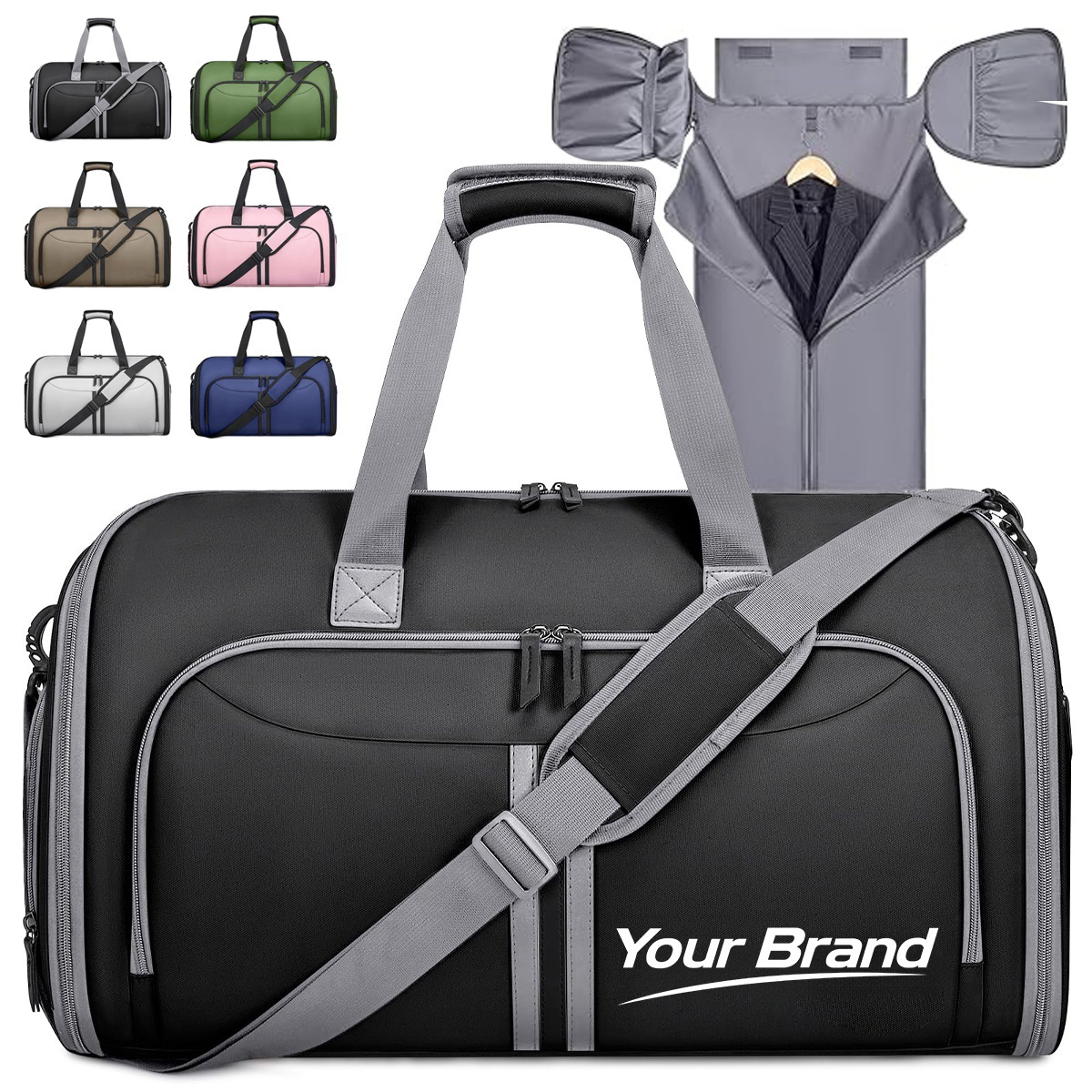 Convertible 2-in-1 Carry On Suit Garment Duffel Bag
