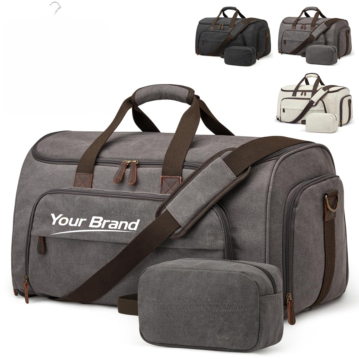 Convertible Water-Resistant Executive Garment Duffel Bag