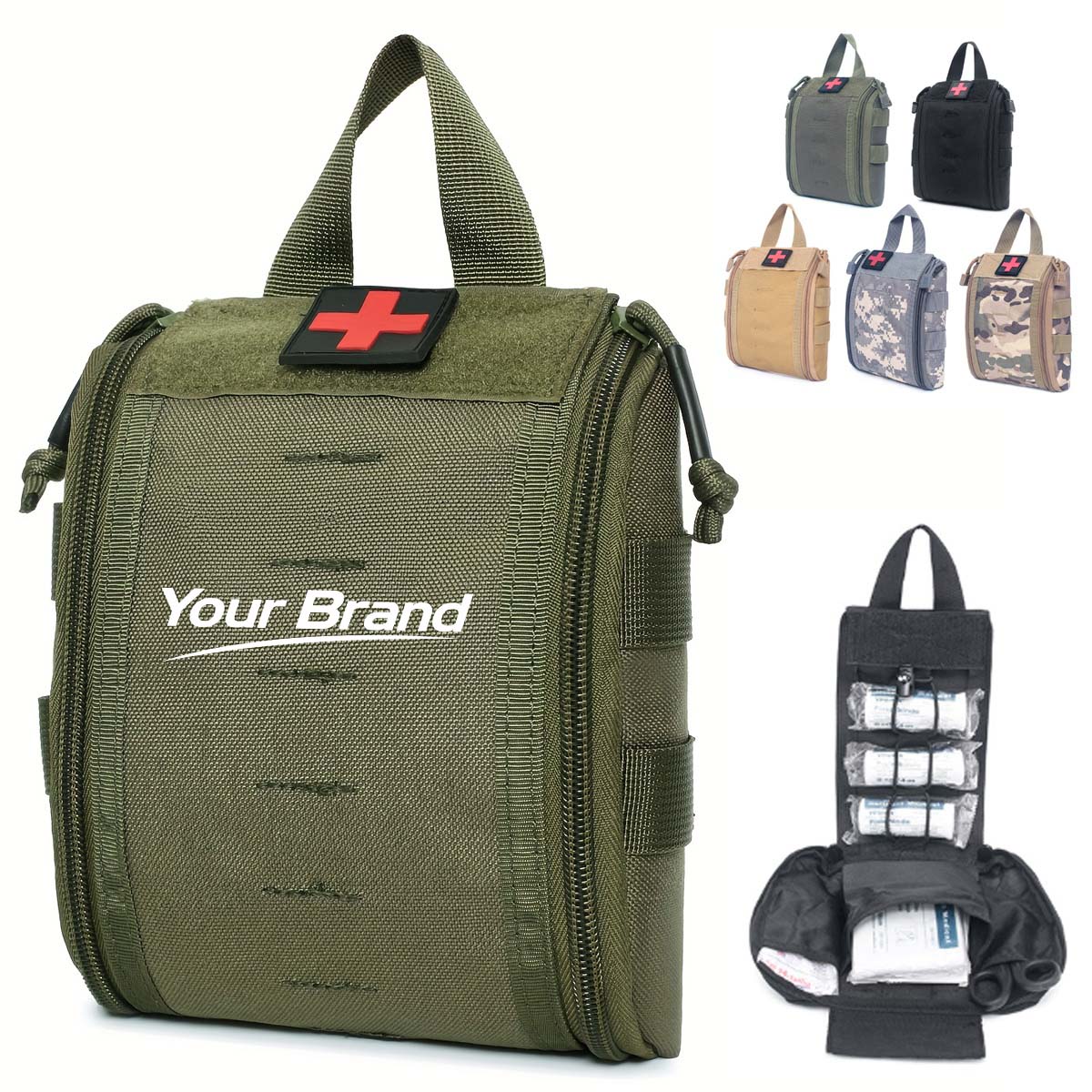 Outdoor Tactical Medical First Aid Waist Pouch