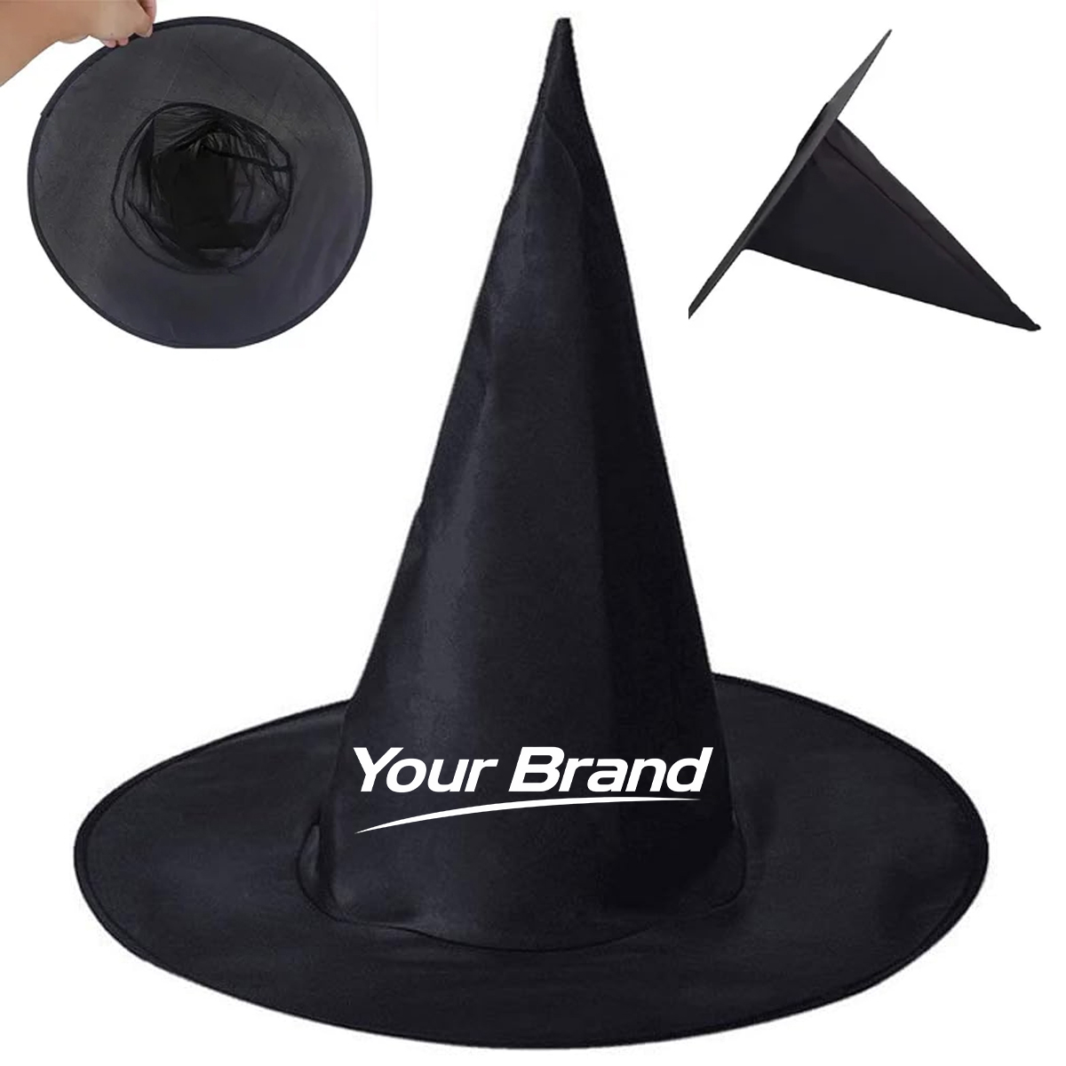 Classic Black Witch Costume Party Hat