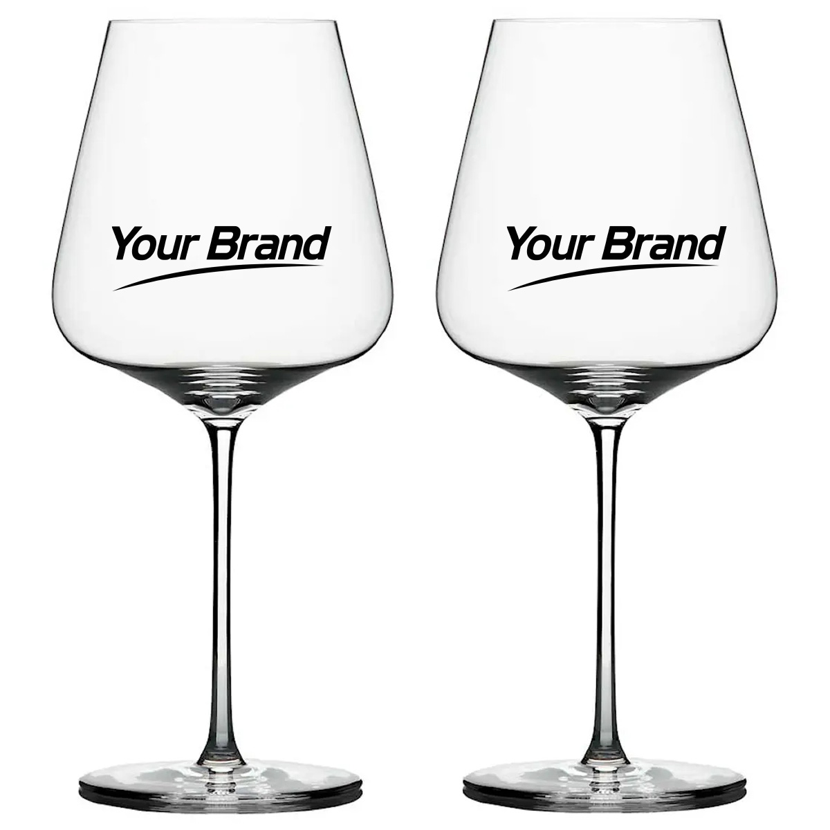 20 oz. Crystal Wine Glass for Custom Logo and Events
