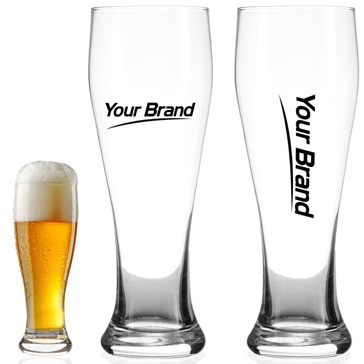 10.5 oz. Classic Beer Glass Cup with Custom Logo
