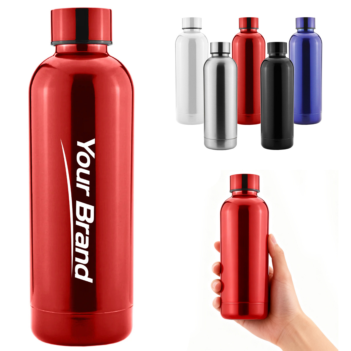 17 oz. Stainless Steel Double Wall Vacuum Bottle