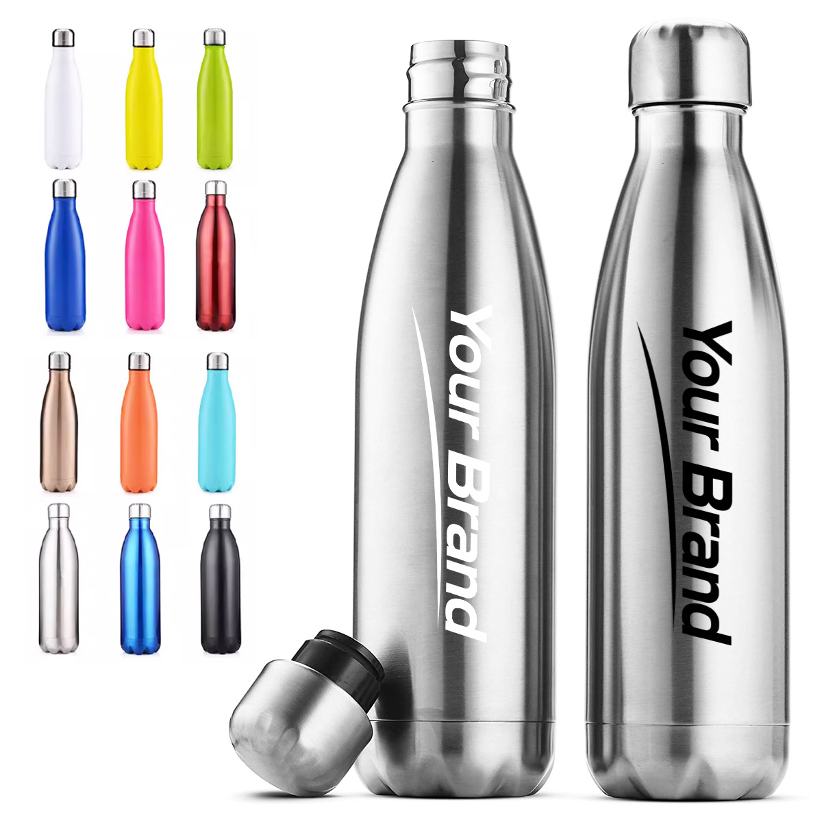 17 oz. Classic Stainless Steel Insulated Bottle