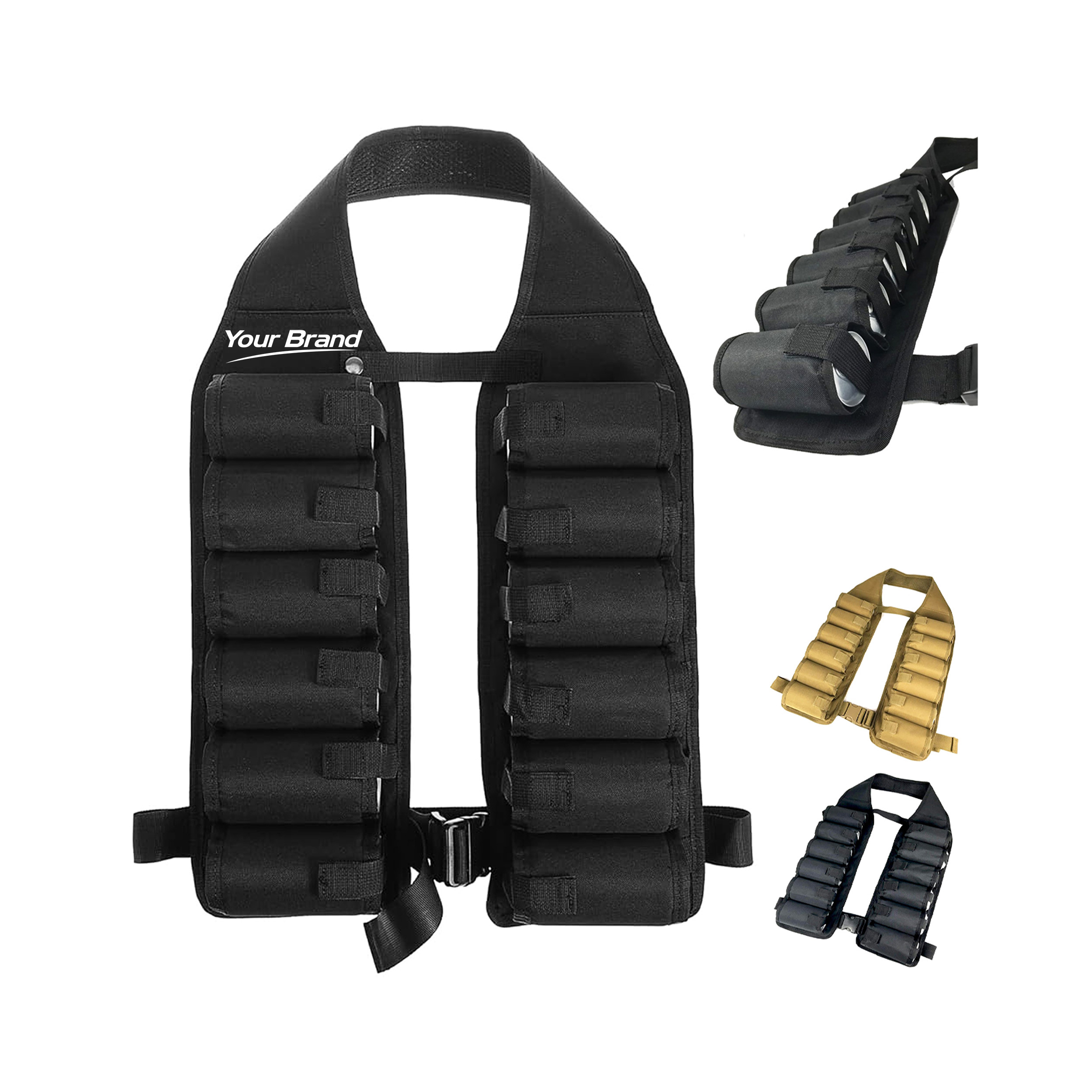 Adjustable Beer Can Vest Holder for Party and Events