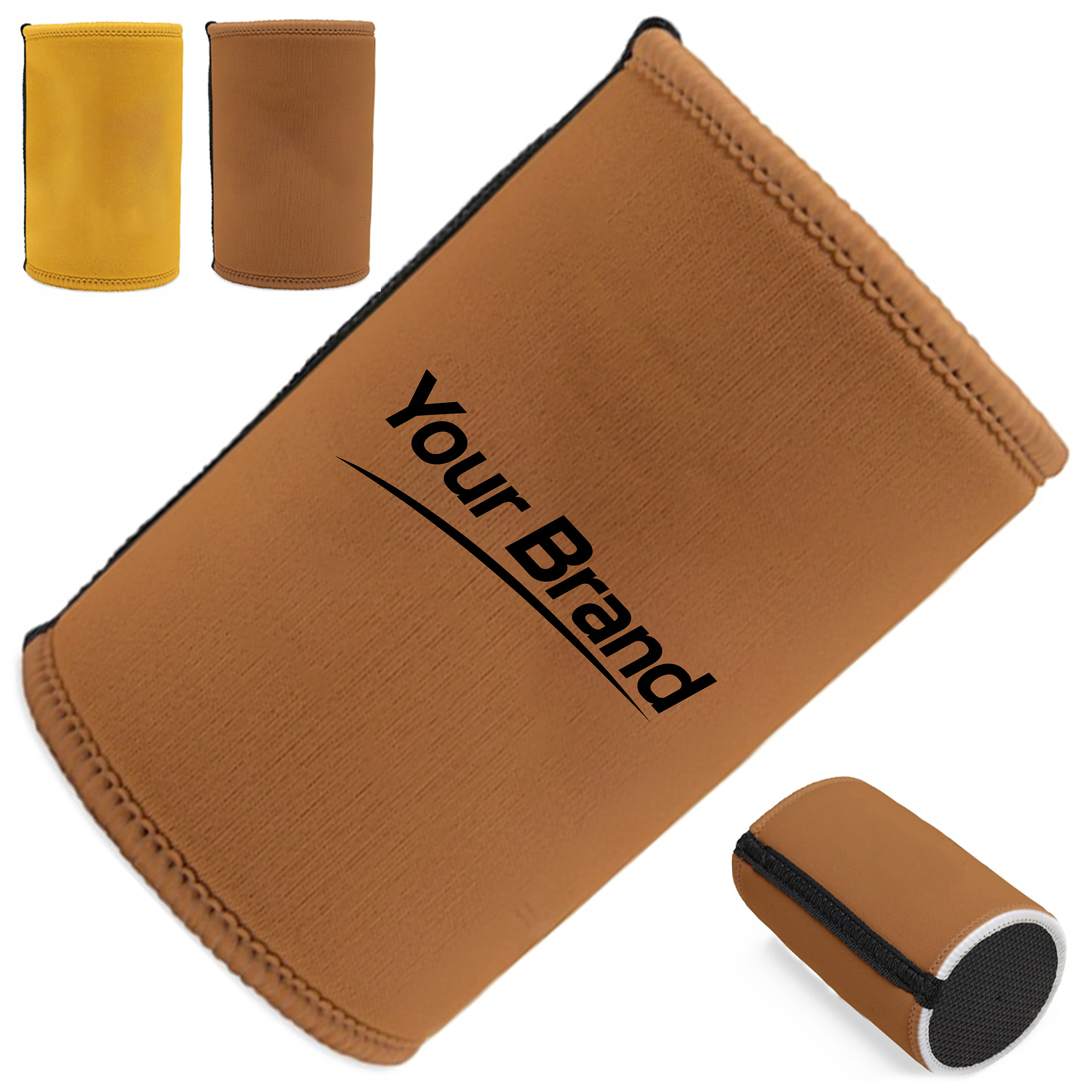 12oz. Neoprene Can Cooler Sleeve with Bottom