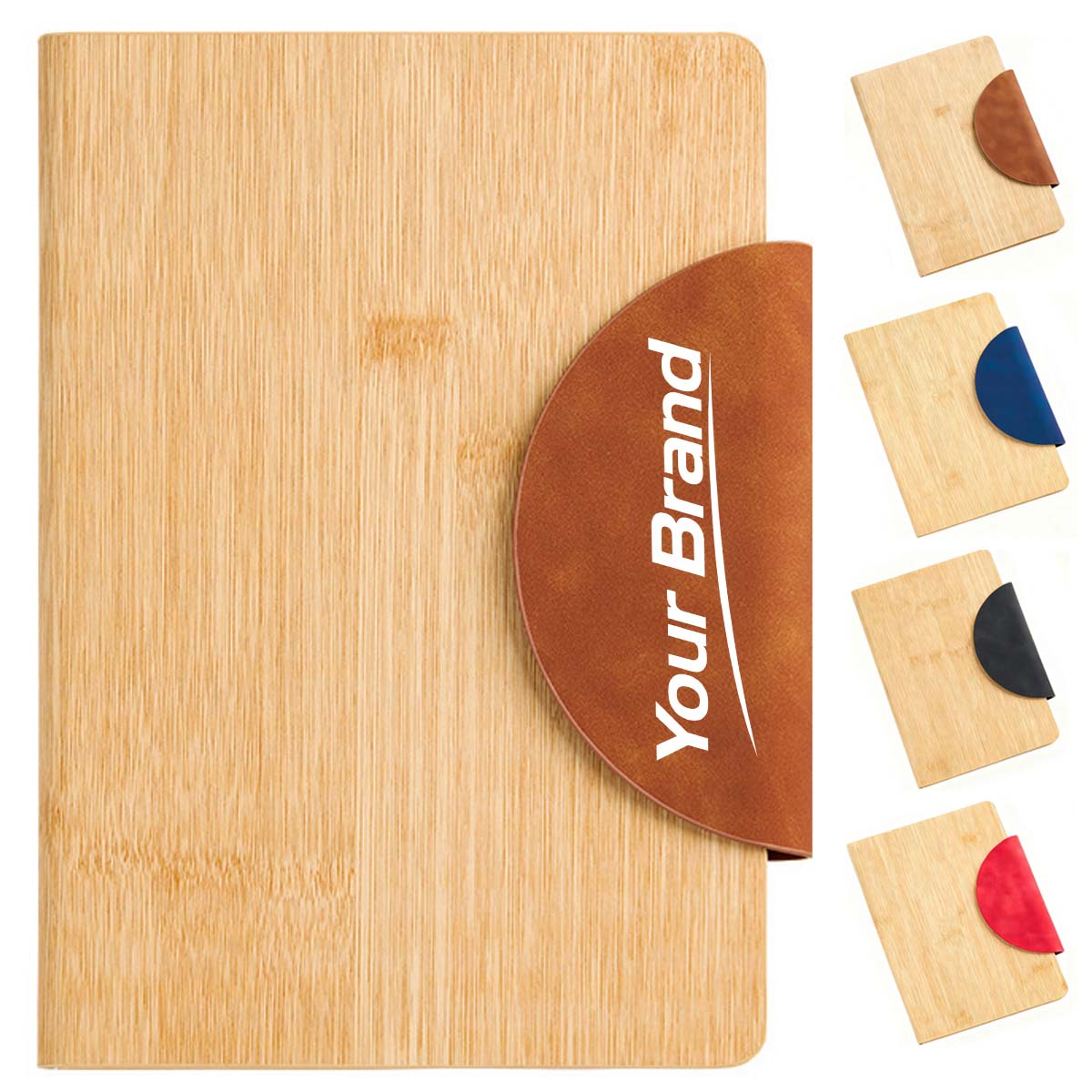 A5 Magnetic Cork Notebook with Custom Logo