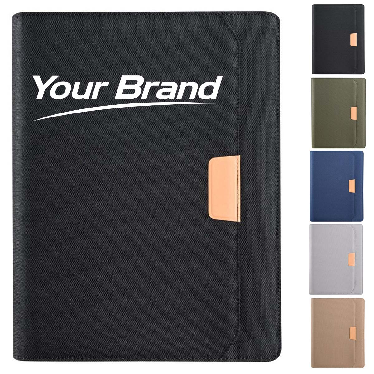 A5 Refillable Manager Portfolio with Zipper & Notepad