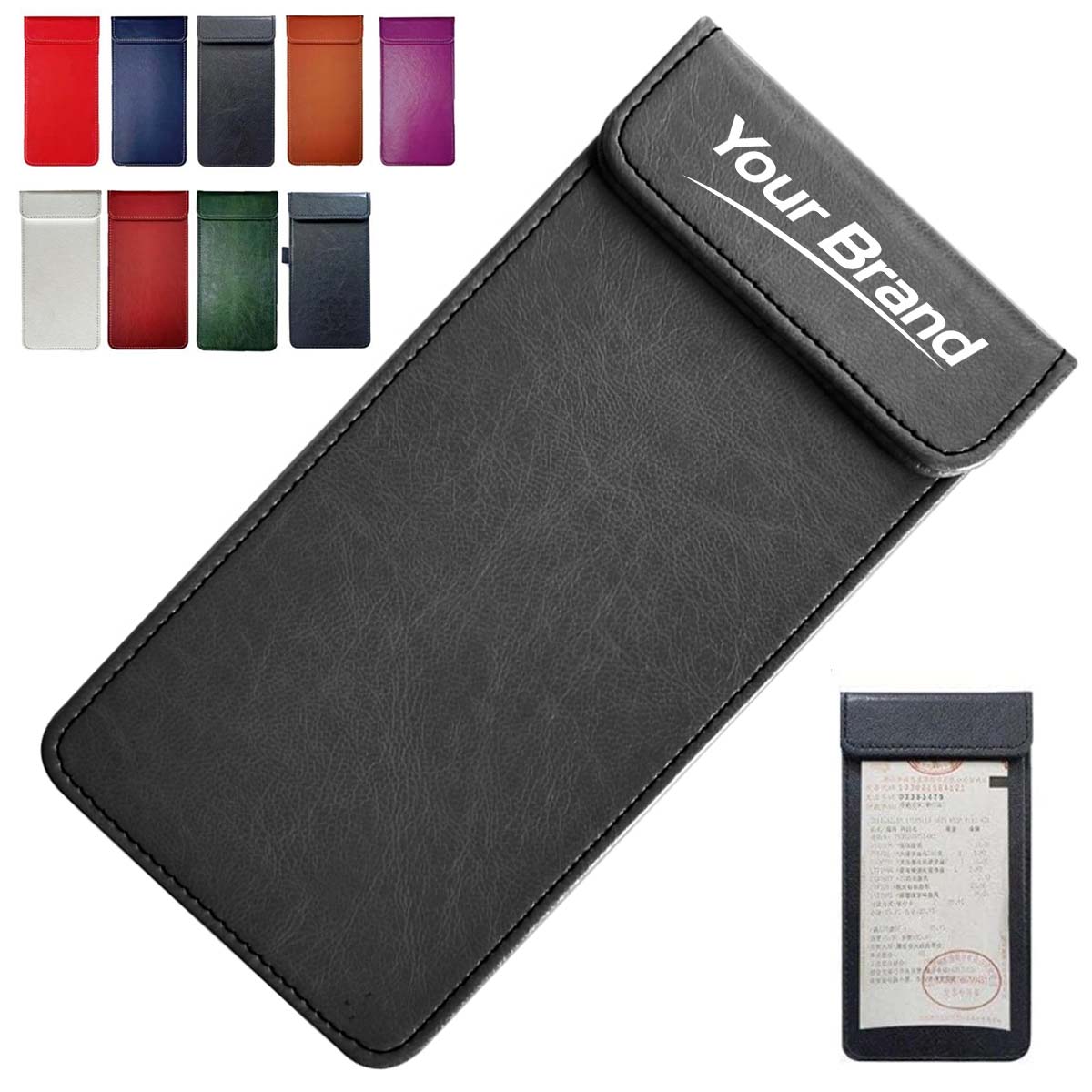 PU Leather Menu Holder & Bill Folder for Restaurant & Office