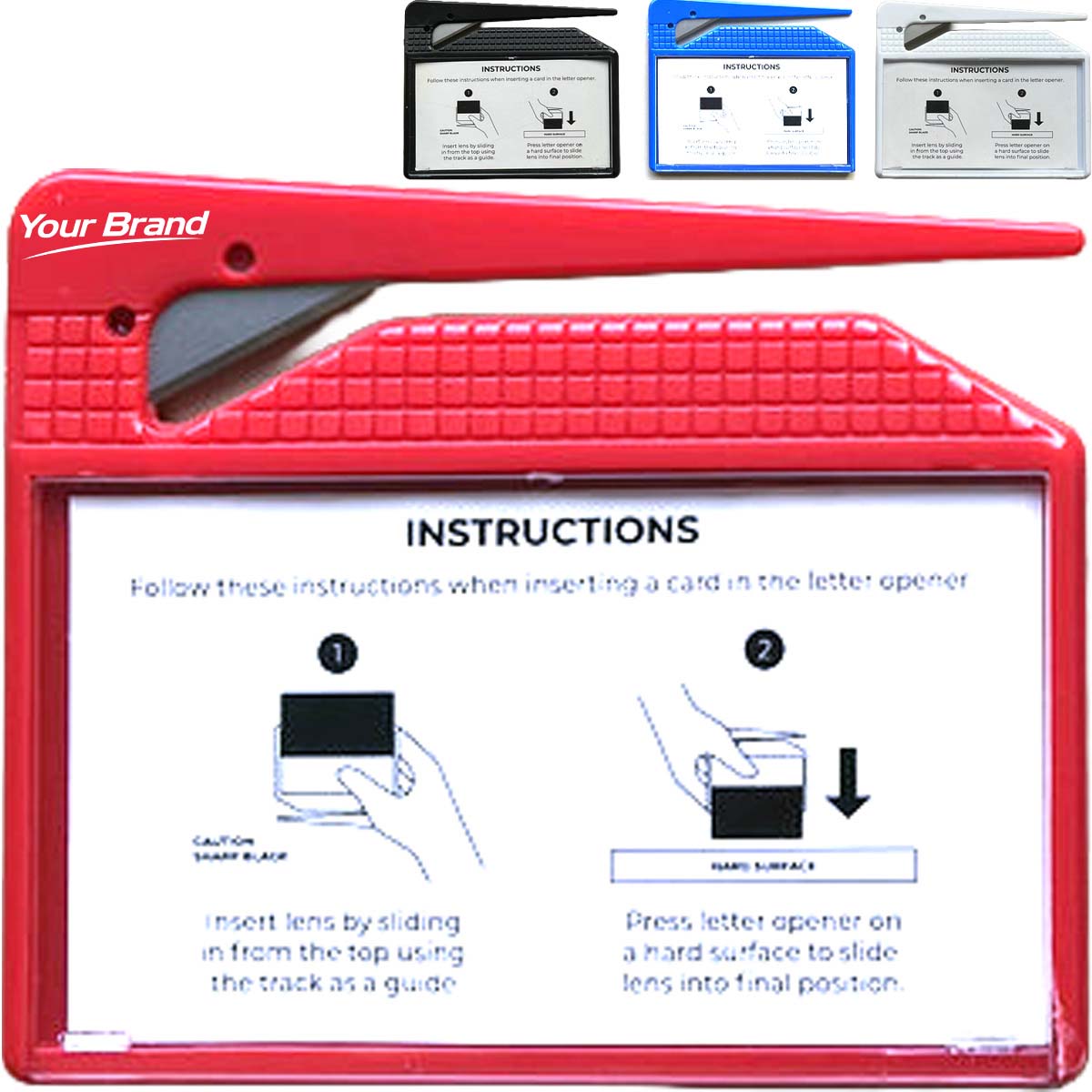 Portable Multifunction Mail Opener Card