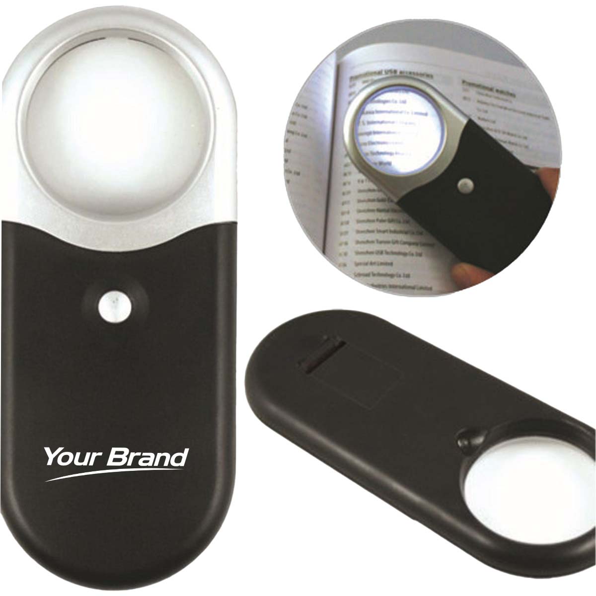 LED Lighted Magnifying Glass Handheld Reading Magnifier