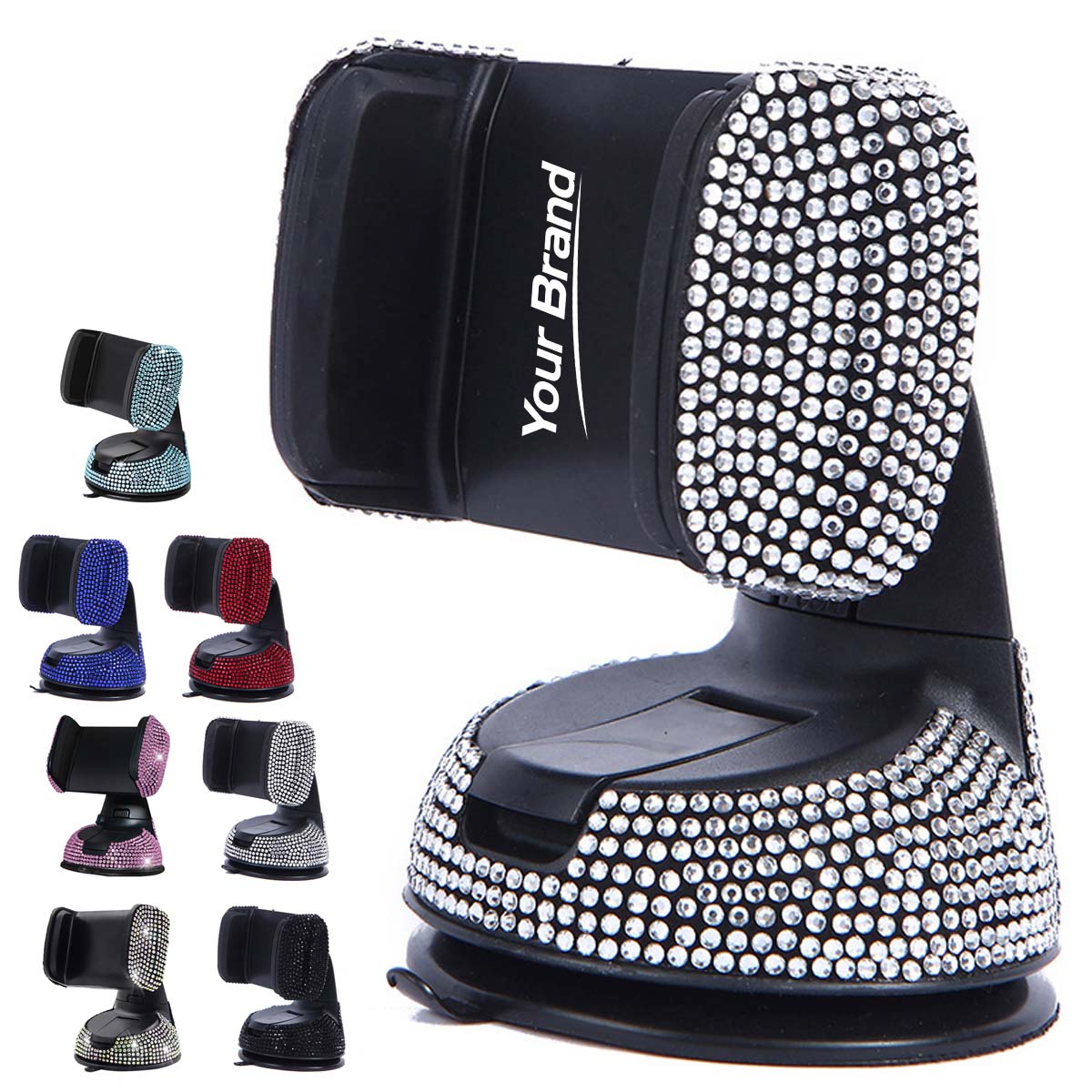 Bling Crystal Car Phone Holder Stand