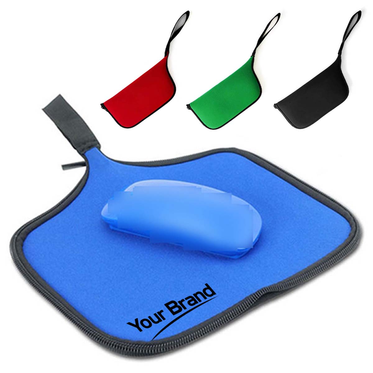 Portable Neoprene Mouse Storage Carrying Pouch
