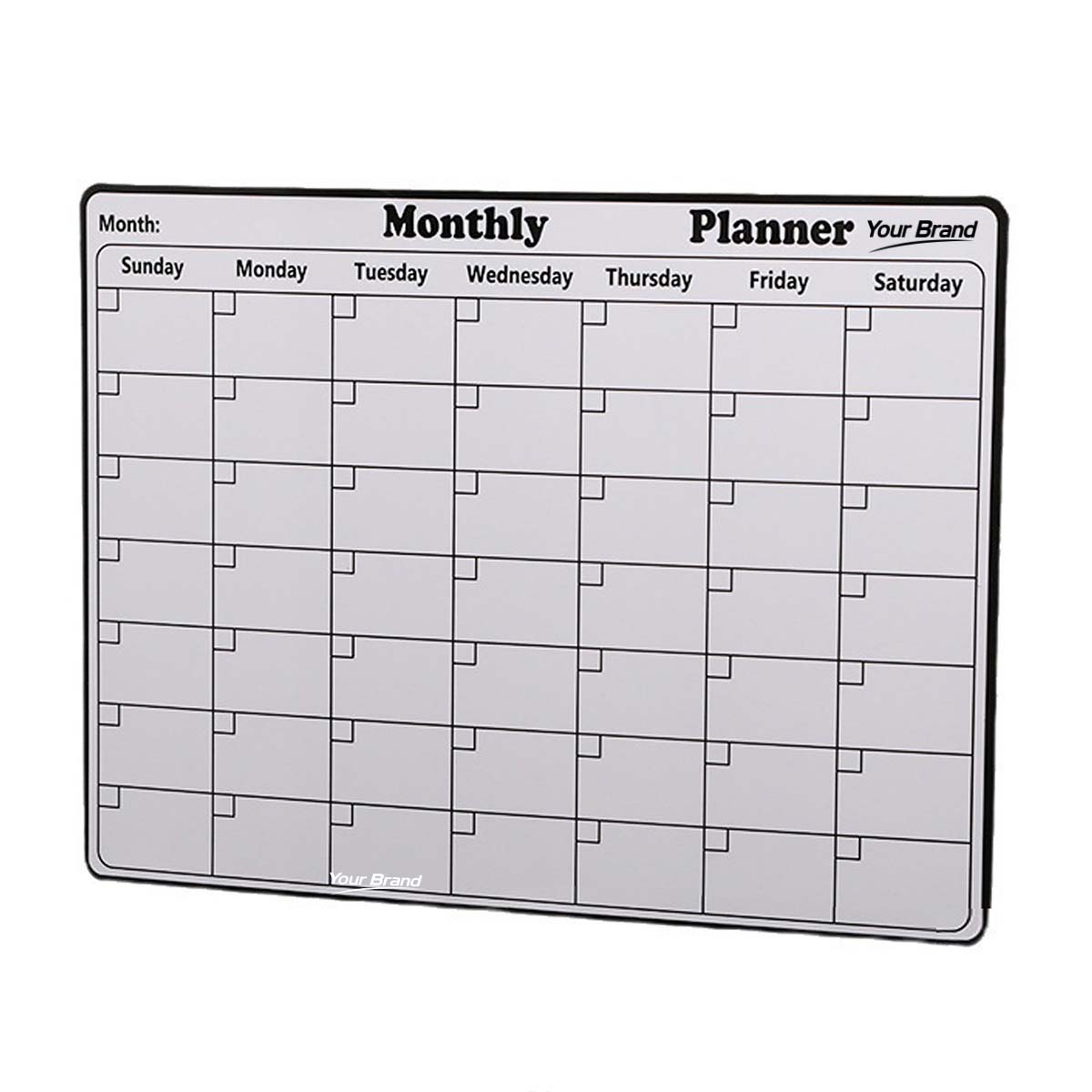 Magnetic Monthly Dry Erase Planner Board