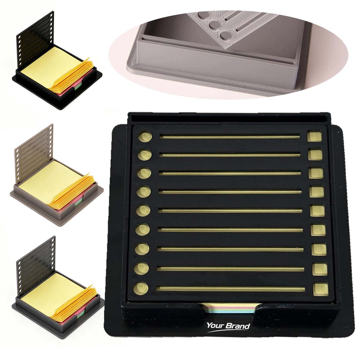 Desktop Sticky Note Holder Memo Organizer