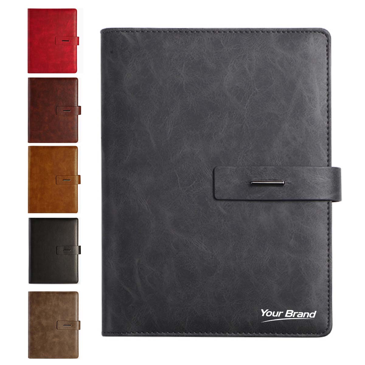 A5 Leather Business Notebook Journal Planner