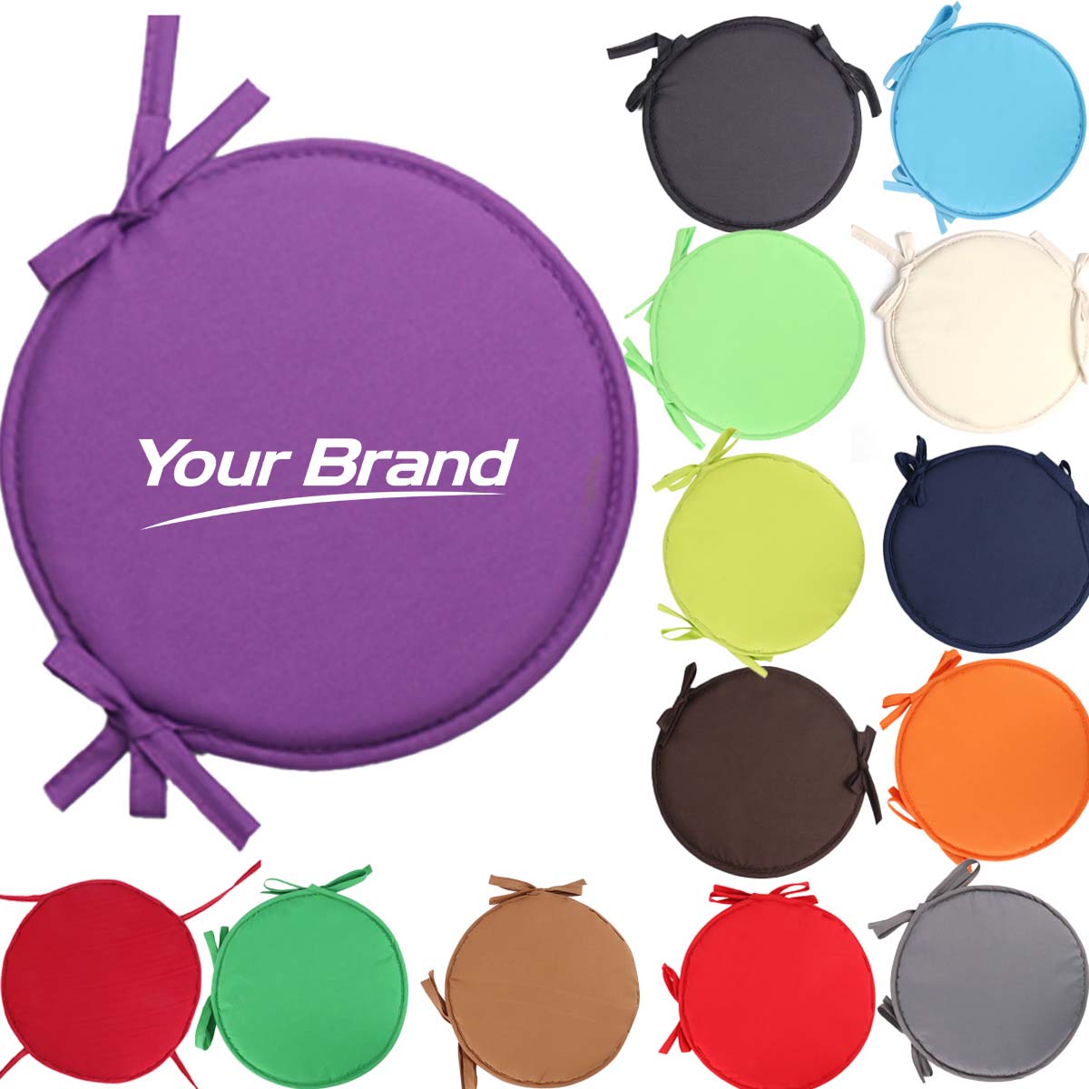 Soft Round Thickened Chair Cushion Seat Pad