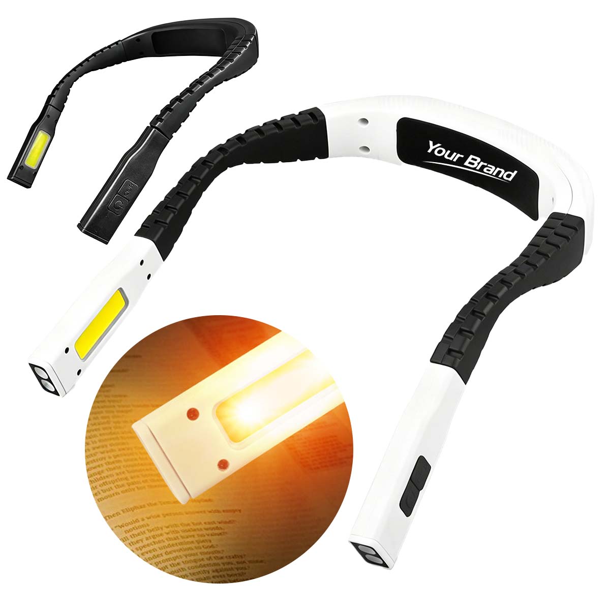 Hands Free LED Neck Reading Light Rechargeable Book Lamp