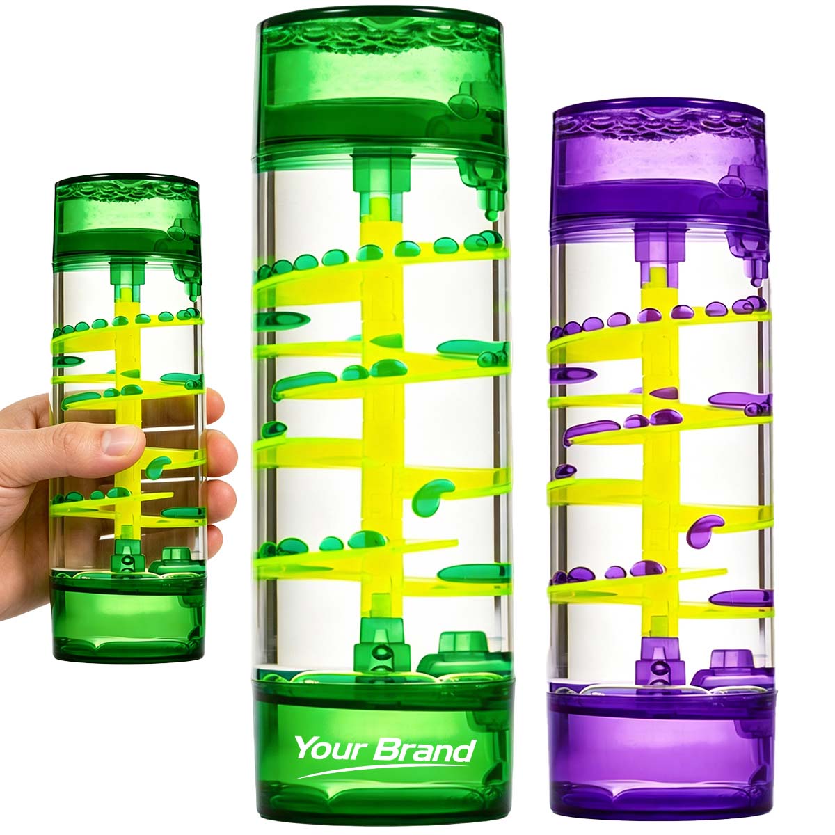Creative Colorful Liquid Motion Cylinder Desk Toy