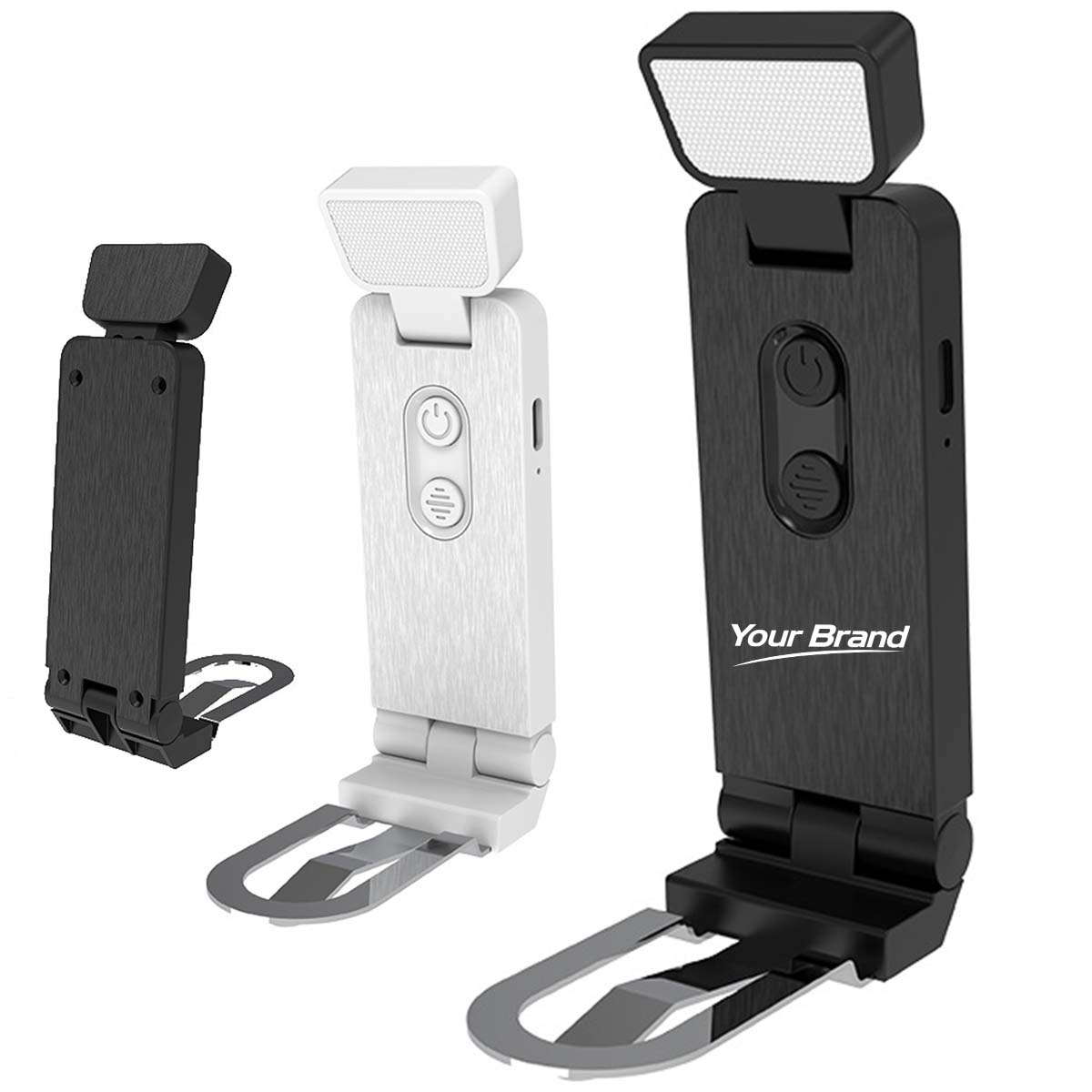 Rechargeable LED Bookmark Reading Clip Light