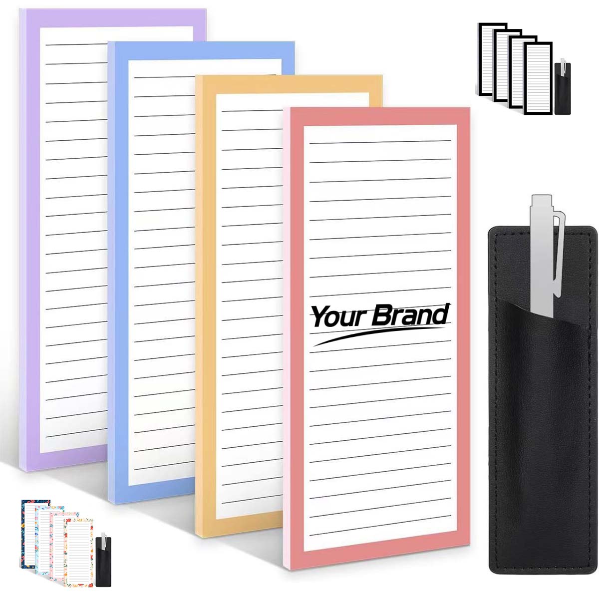 Magnetic Fridge Memo Pad Grocery List Planner
