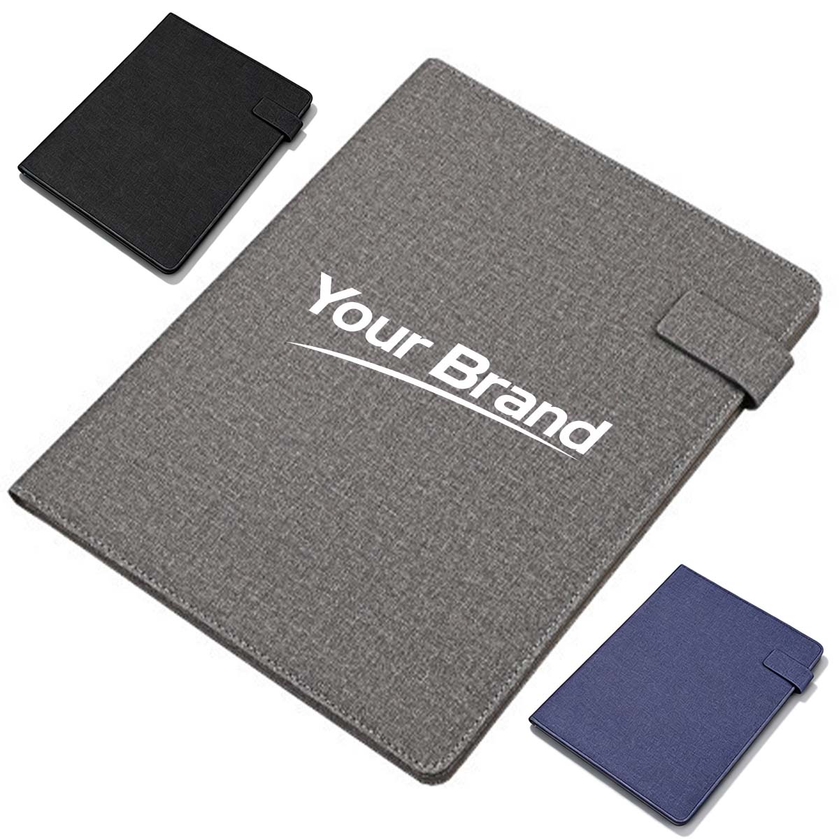 A4 Multifunction Leather Portfolio Folder Organizer