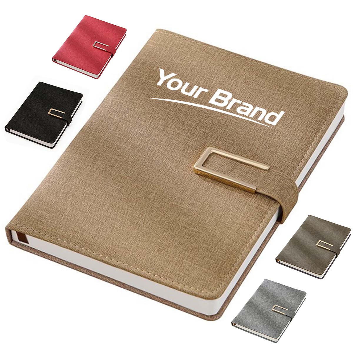 A5 Minimalist Buckle Closure Journal Notebook
