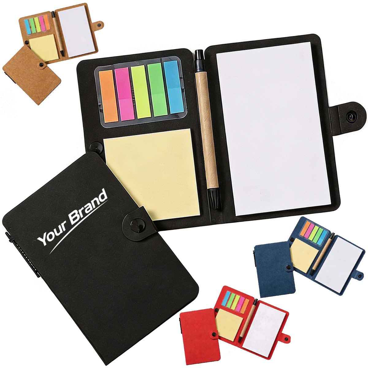 Multifunction Sticky Notes Notebook Pen Set