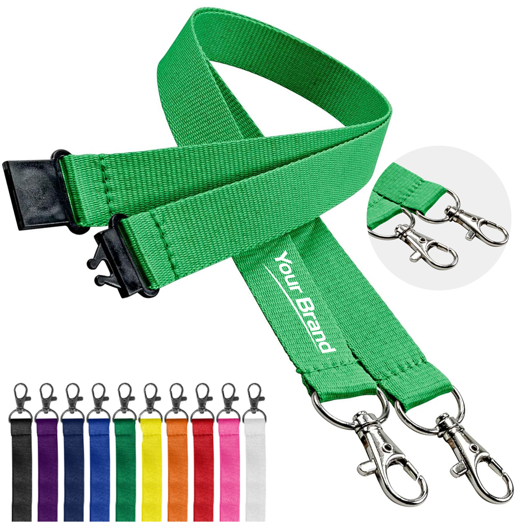 20mm Recycled RPET Lanyard