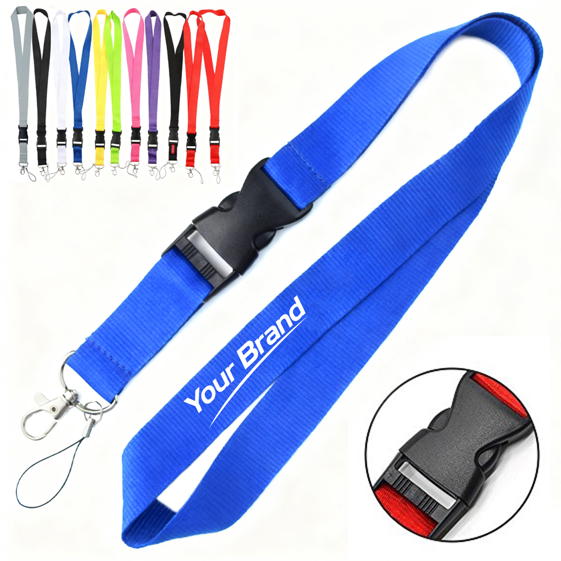 Wide Custom Printed Lanyard