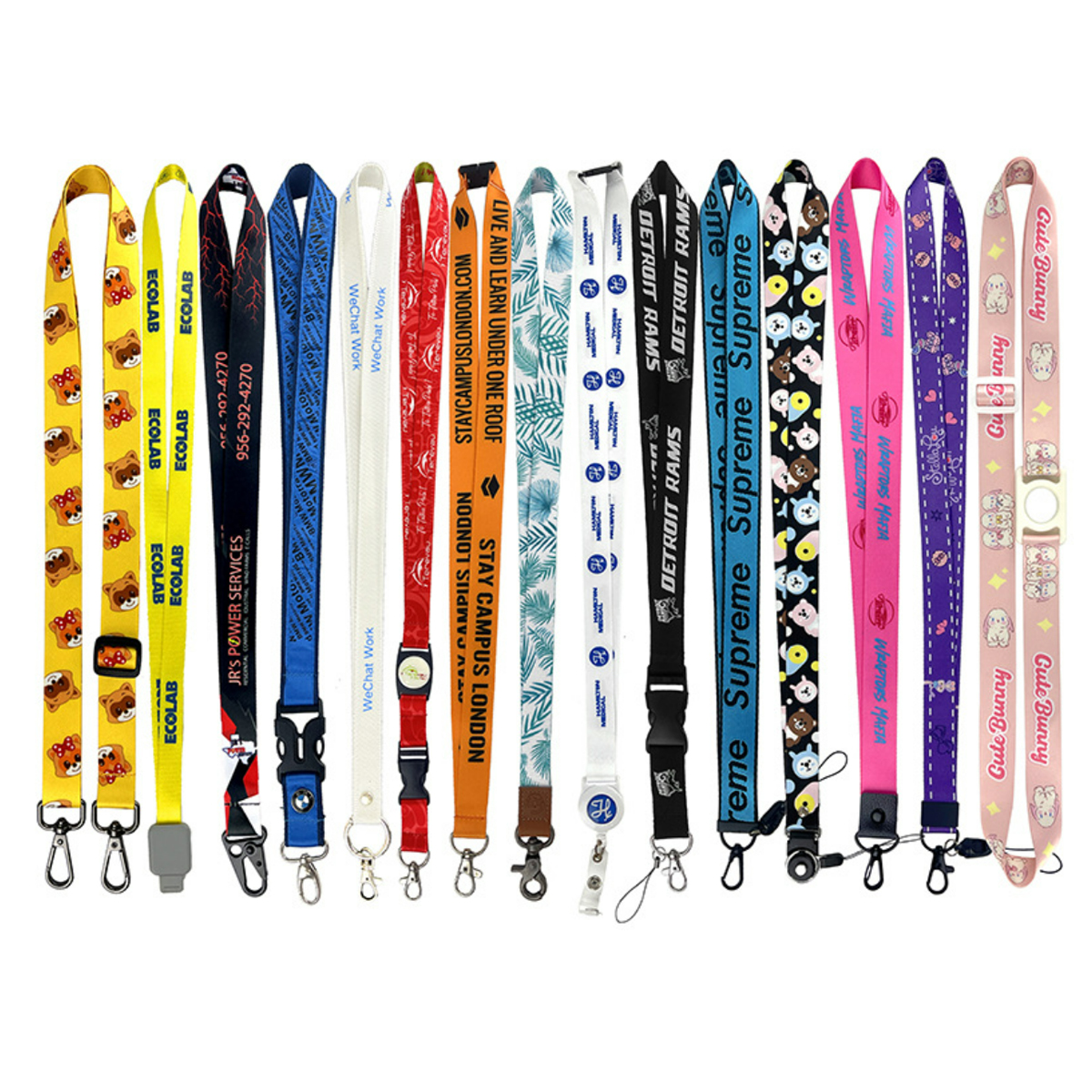Custom Printed Polyester Lanyard