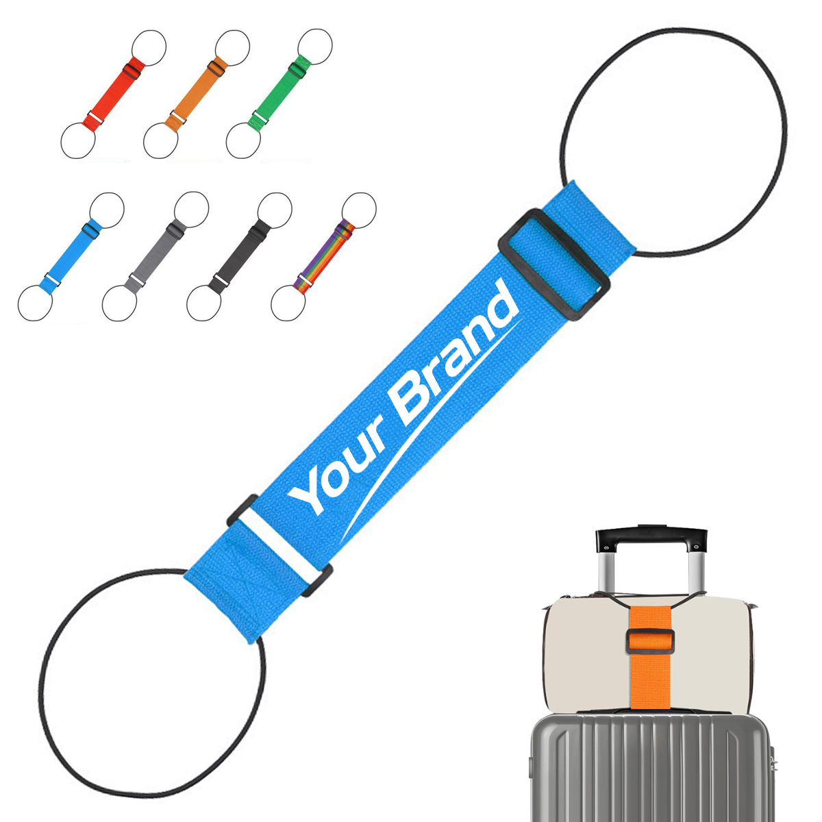 Adjustable Travel Luggage Bungee Strap Bag Connector