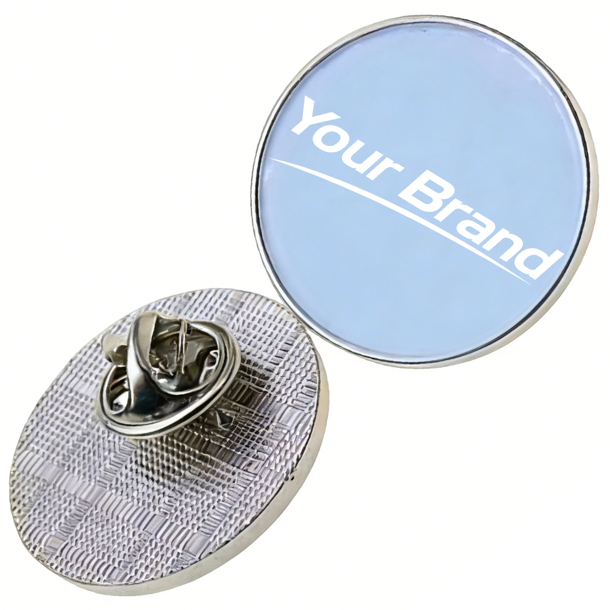 Custom Die Struck Enamel Lapel Pin With Butterfly Clutch