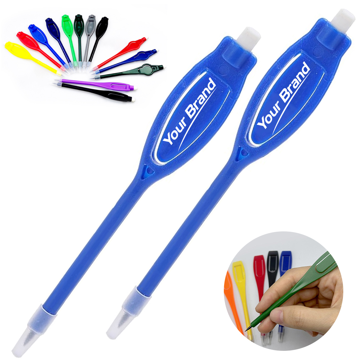 Premium Golf Scorecard Pencil With Eraser Clip