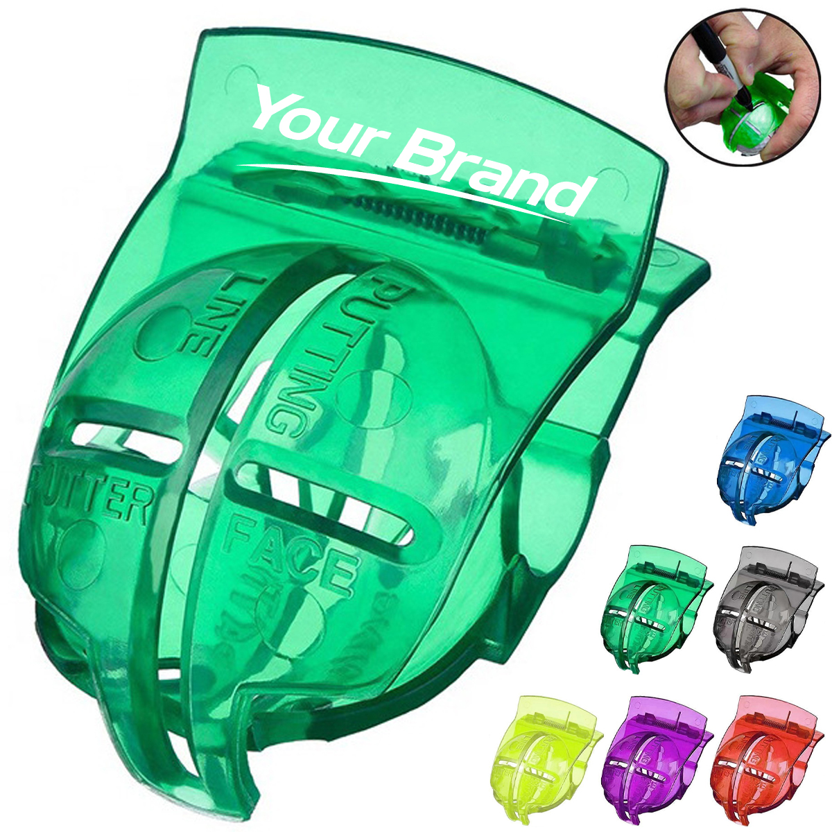 Precision Golf Ball Alignment Liner Marking Pen Kit Tool