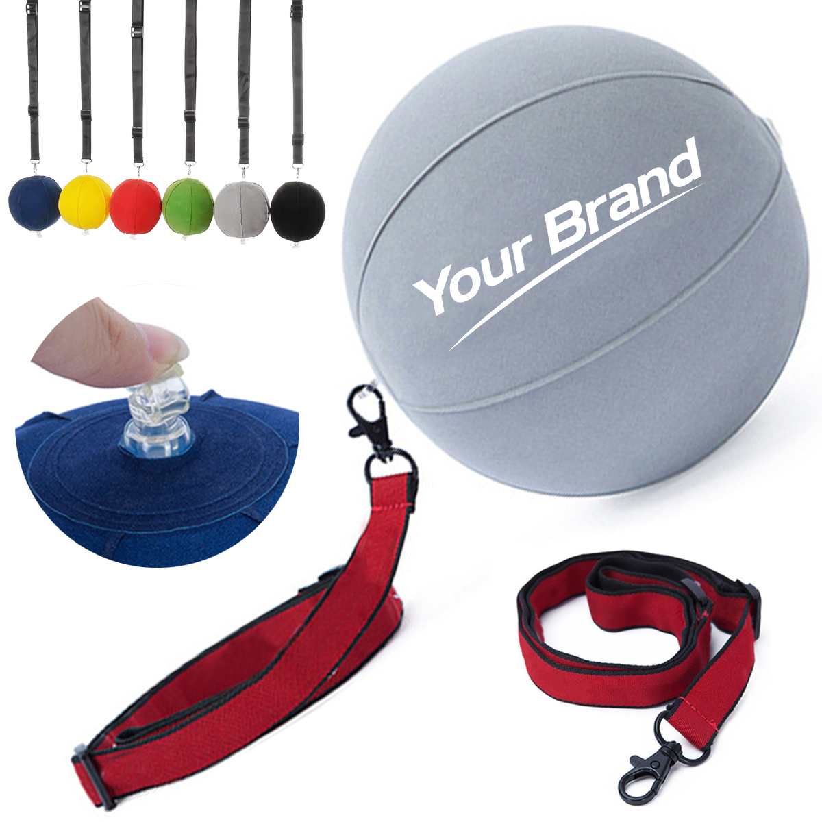 Golf Swing Training Posture Correction Ball With Strap
