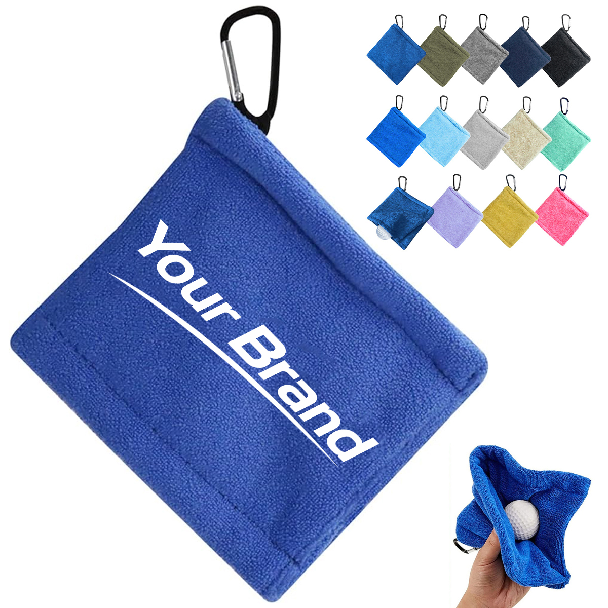 Durable Microfiber Golf Towel for Aggressive Club