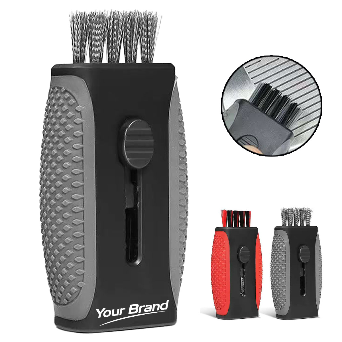 Professional Dual Head Golf Club Cleaning Brush